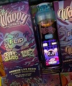 Alternative view of Wavvy Extracts 2G Flip Disposable