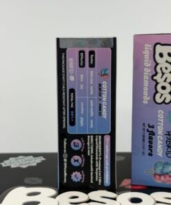 Alternative view of Besos Dual 2G Disposable with Screen – Liquid Diamonds