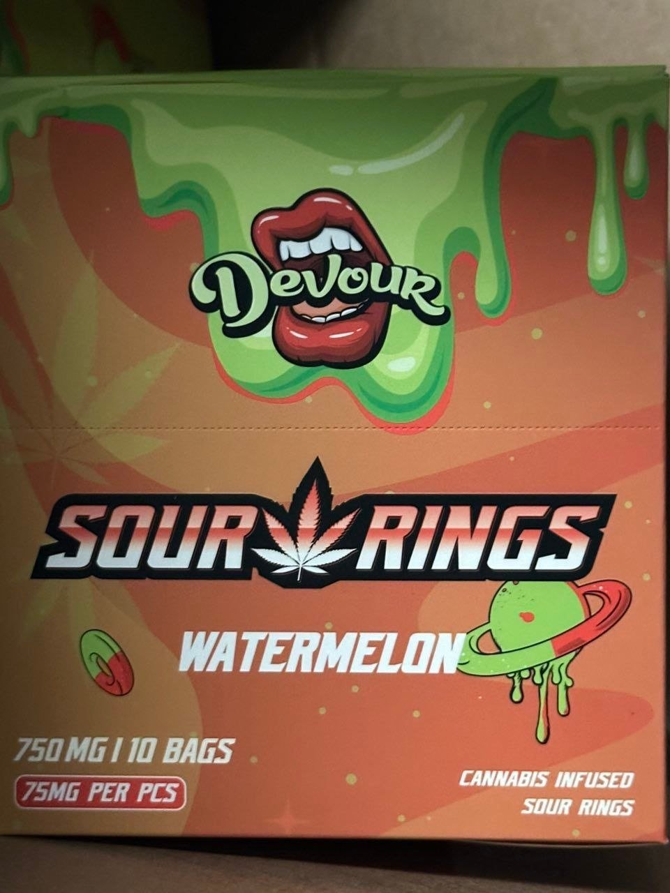 Devour Cannabis Gummy 750MG - Image 3