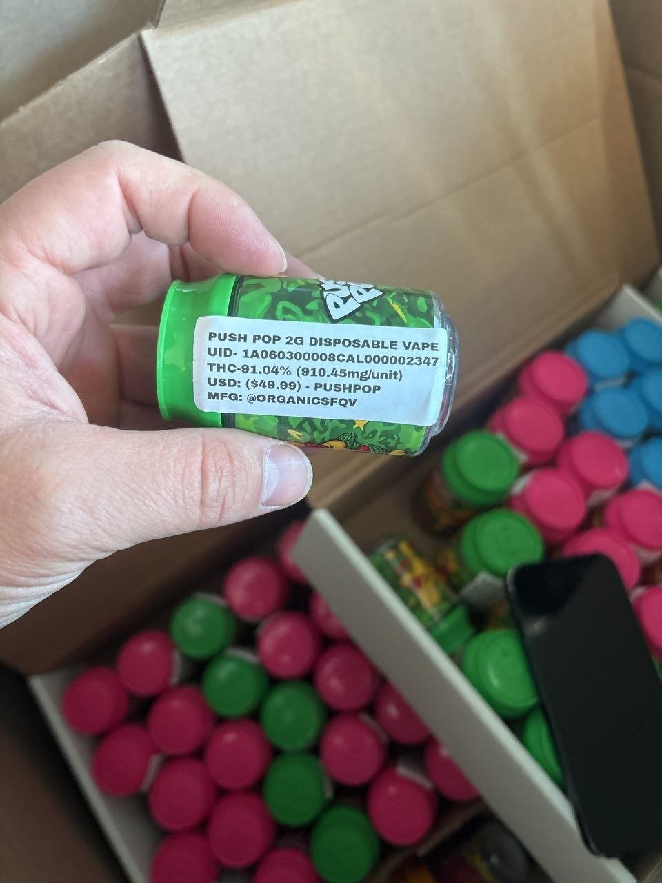 Push Pop 2G Disposable Vape - Image 4