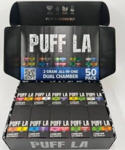 Alternative view of Puff LA Dual Chamber 2G Disposable with Pre-Roll