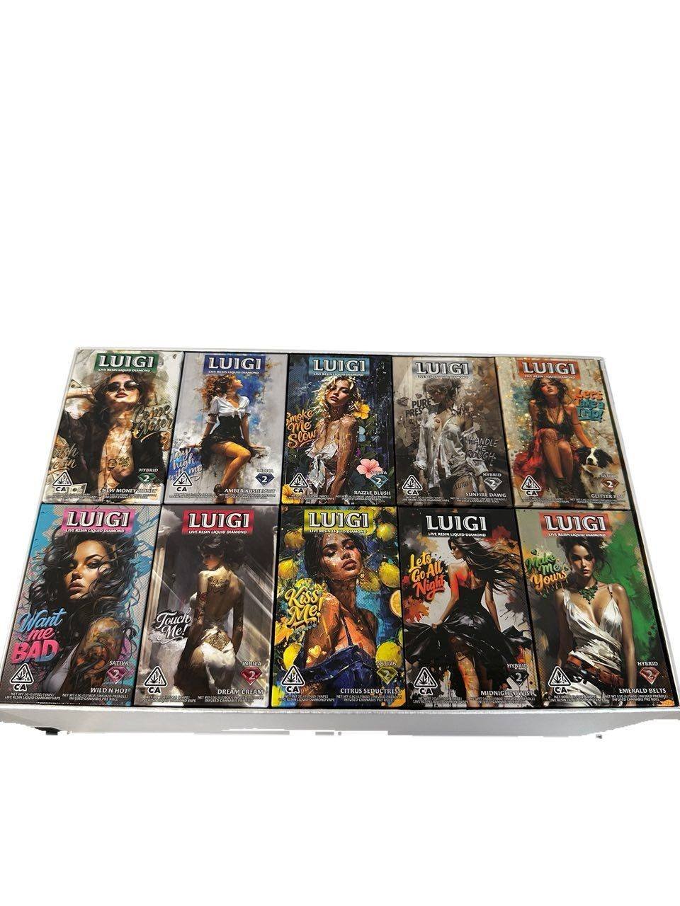 Luigi Series 8 Disposable 2G V8 Green Box Edition - Image 2