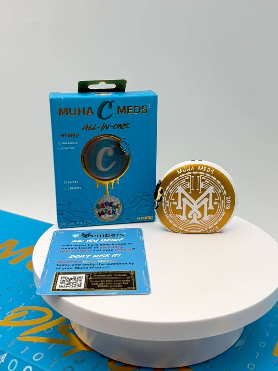 Muha Meds x Cookies 1G Disposable