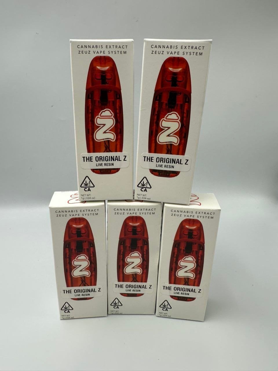 The Original Z Live Resin 1G Disposable - Image 6